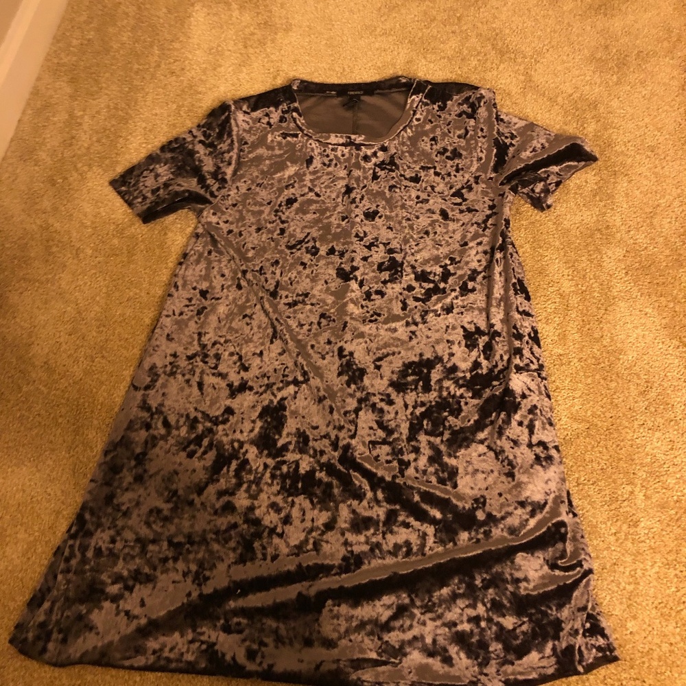 Velvet dress NWOT